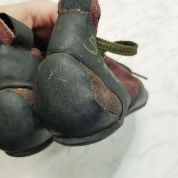 5.10 Five Ten Stealth C4 Men’s Climbing Shoes Red Green Black Size 7.5 - Picture 16 of 16